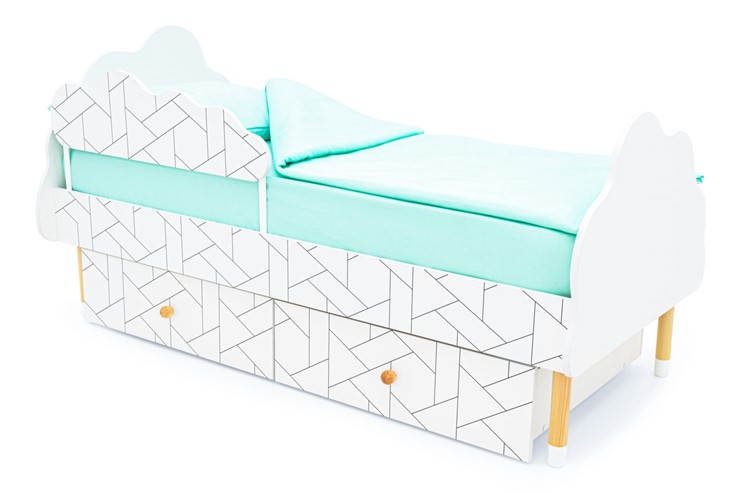 Детская кровать Stumpa Облако "Мозаика" в Вологде - изображение 3