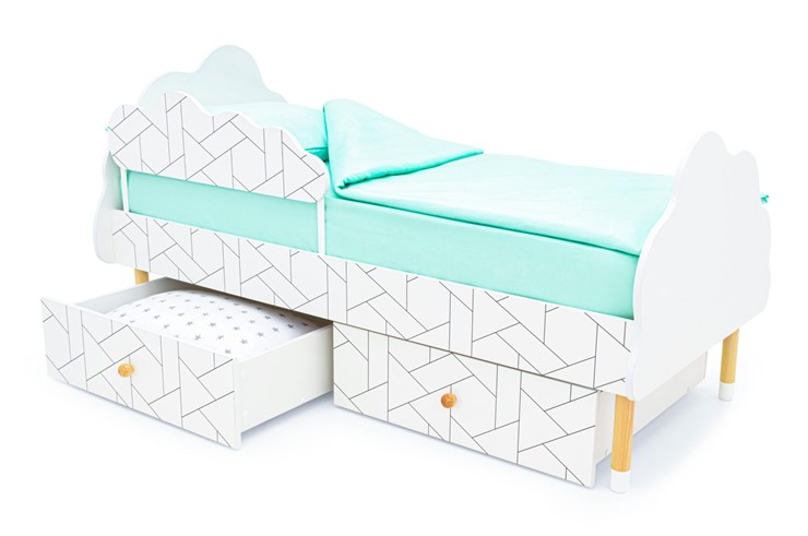 Детская кровать Stumpa Облако "Мозаика" в Вологде - изображение 4