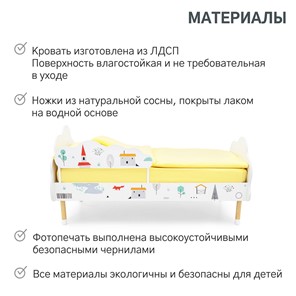 Детская кровать Stumpa Облако "Шале" в Вологде - предосмотр 18