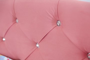 Кровать детская односпальная Звездочка с бортиком, Розовый в Вологде - предосмотр 5