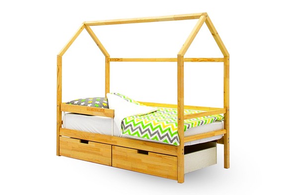 Кровать-домик в детскую Svogen дерево в Вологде - изображение