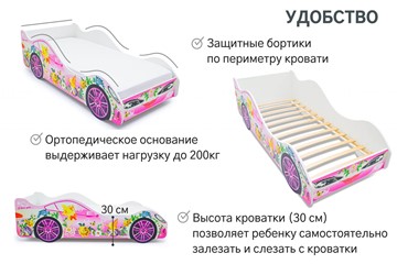 Детская кровать-машина Фея в Вологде - предосмотр 4