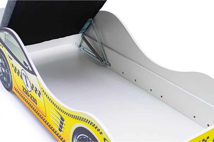Кровать-машина детская Такси с подъемным механизмом в Вологде - изображение 3