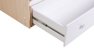 Детская кроватка Фея 750 Дуб пастельный-белый в Вологде - предосмотр 8