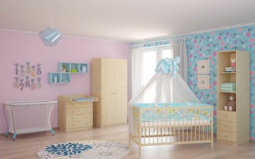 Кроватка детская POLINI Kids Simple 101 Натуральный в Вологде - предосмотр 8