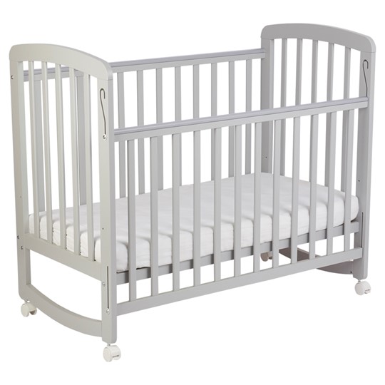 Кроватка для новорожденных POLINI Kids Simple 304 Серый в Вологде - изображение 1