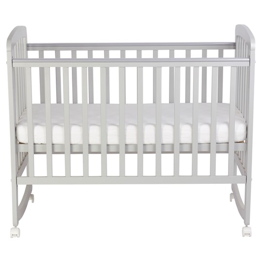 Кроватка для новорожденных POLINI Kids Simple 304 Серый в Вологде - изображение 2