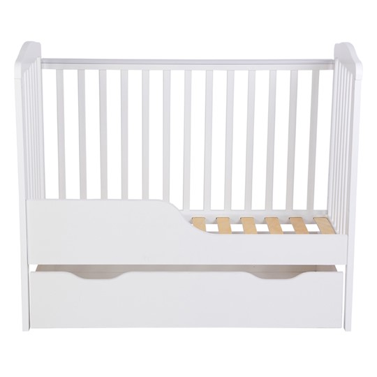 Кроватка для новорожденных POLINI Kids Simple 310-01 Белый в Вологде - изображение 1
