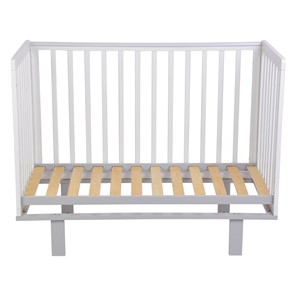 Детская кроватка серия 3400 POLINI Kids Simple 340 Белый / Серый в Вологде - предосмотр 3