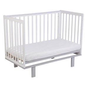 Детская кроватка серия 3400 POLINI Kids Simple 340 Белый / Серый в Вологде - предосмотр 4