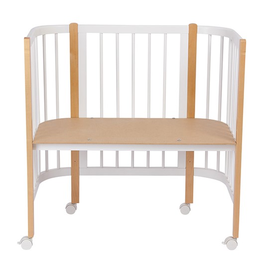Приставная кровать POLINI Kids Simple 105 Белый / Бук в Вологде - изображение 5