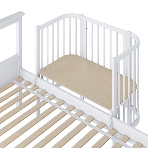 Детская кровать POLINI Kids Simple 105 Белый в Вологде - предосмотр 2