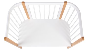 Приставная кровать POLINI Kids Simple 120 Белый / Бук в Вологде - предосмотр 4