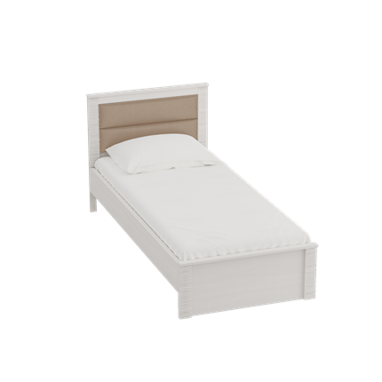 Детская кровать с основанием Элана 900, Бодега Белая в Вологде - изображение