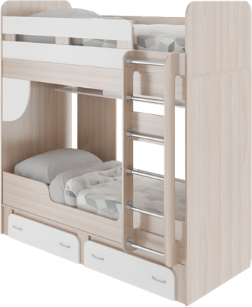 Детская 2-х ярусная кровать Остин М25 в Вологде - изображение