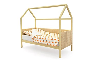 Детская кровать-домик «Svogen бежевый» мягкая в Вологде