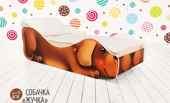 Кровать-зверенок Собачка-Жучка в Вологде - изображение