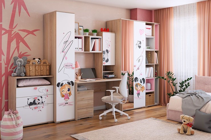 Гарнитур детской мебели Панда №1 в Вологде - изображение 1