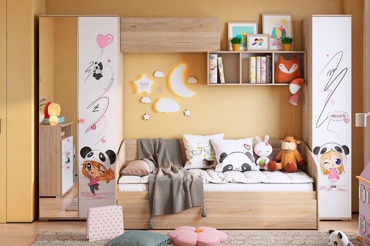 Гарнитур детской мебели Панда №1 в Вологде - изображение
