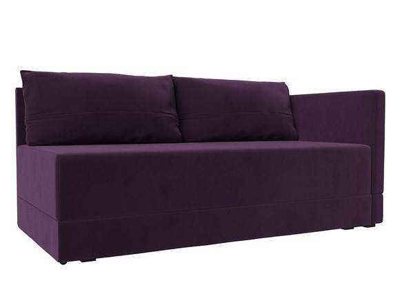 Диван-кровать Никас, Фиолетовый (Велюр) в Вологде - изображение