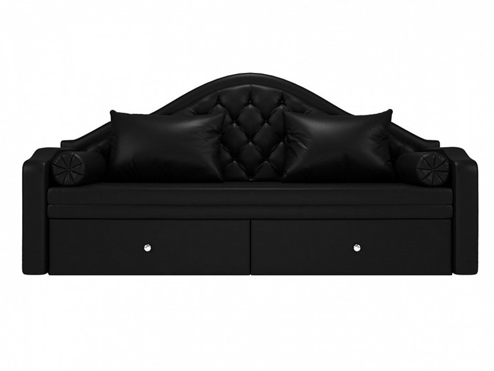 Диван-кровать Сойер, Черный (Экокожа) в Вологде - изображение 5
