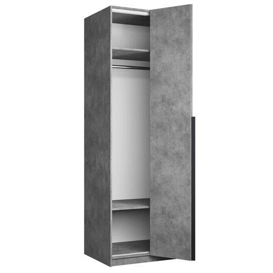 Шкаф 2-х дверный Локер Бетон (Гармошка) в Вологде - изображение 1