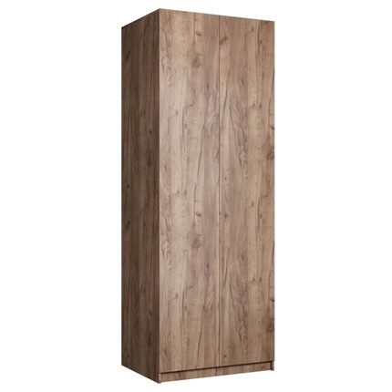 Шкаф 2-х дверный Локер Дуб табачный (Гармошка Push-to-Open) в Вологде - изображение