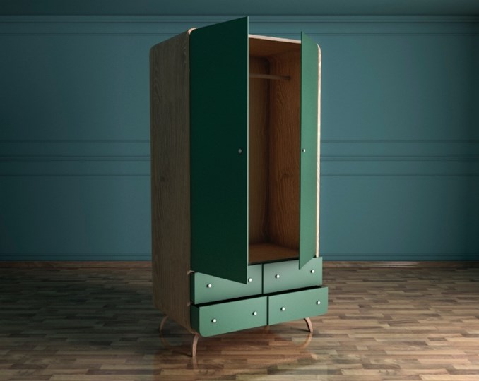 Шкаф Ellipse (EL15G) с ящиками в Вологде - изображение 2