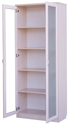 Шкаф 2-дверный 218, цвет Венге в Вологде - изображение 1