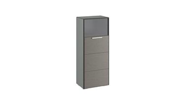 Шкаф Наоми комбинированный одностворчатый, цвет Фон серый, Джут ТД-208.07.28 в Вологде