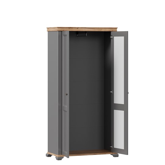 Шкаф в гостинную Амели (Оникс серый) ЛД 642.880 в Вологде - изображение 2