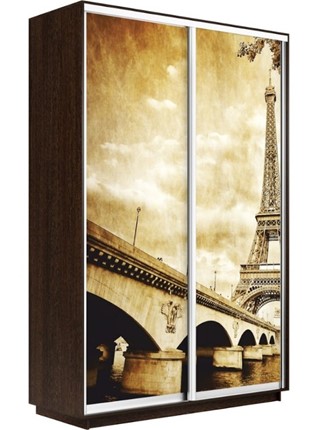Шкаф 2-дверный Экспресс 1200x600x2200, Париж/венге в Вологде - изображение