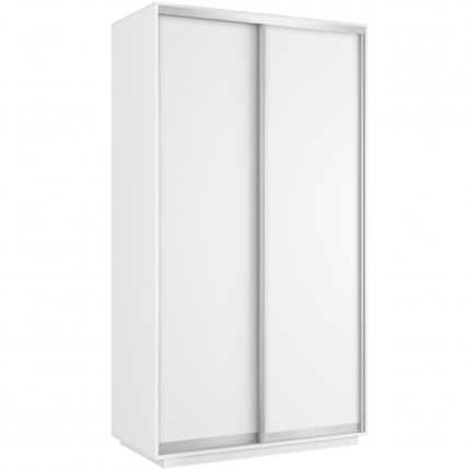 Шкаф 2-х дверный Хит (ДСП), 1200x600x2200, белый снег в Вологде - изображение