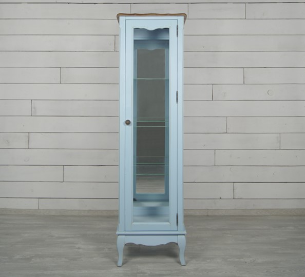 Шкаф распашной Leontina для посуды (ST9319B) Голубой в Вологде - изображение 2