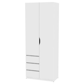 Шкаф 2-х дверный Мальта H191, Белый в Вологде - предосмотр