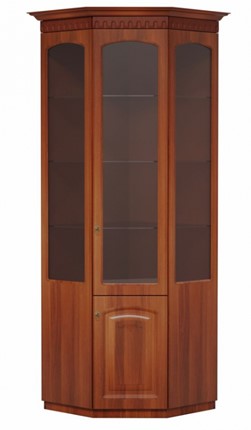 Угловой шкаф Гармония-4, витрина МЦН в Вологде - изображение