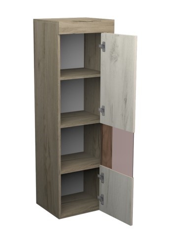 Одностворчатый шкаф Торонто ТШН-4, Дуб сонома-ЯАС в Вологде - изображение 1