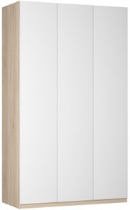 Шкаф 3-х дверный Реал распашной (Push to open; R-198х135х60-1-PO), без зеркала в Вологде