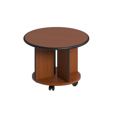Круглый столик Дин-Р, французский орех (65х65х49) ДР 198 в Вологде - изображение