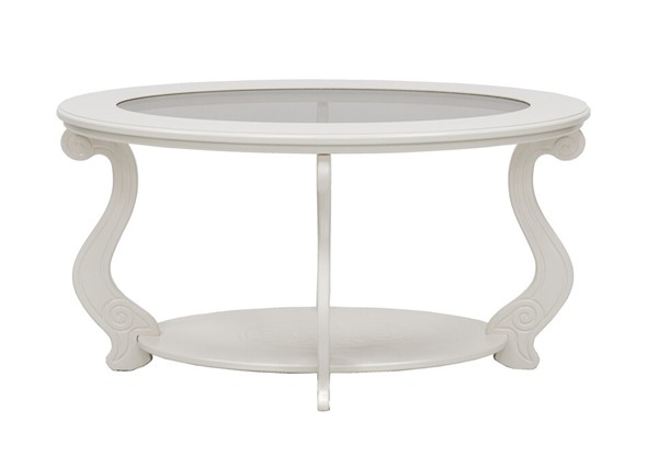 Овальный столик Виват С, цвет Молочный дуб в Вологде - изображение