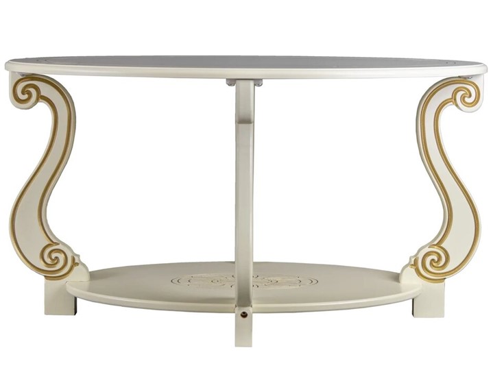 Овальный столик Овация-М (Слоновая кость) в Вологде - изображение 1