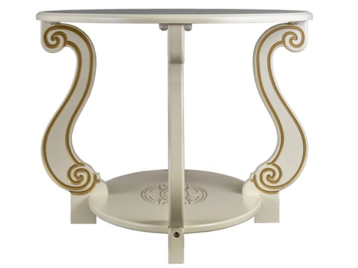 Овальный столик Овация-М (Слоновая кость) в Вологде - изображение 2