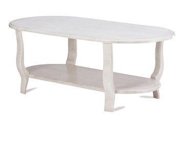 Овальный столик двухярусный ЖС-000, 120х70, (стандартная покраска) в Вологде - предосмотр