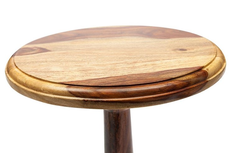 Кофейный стол Бомбей - 0237 палисандр, 35*35*60, натуральный (natural) арт.10046 в Вологде - изображение 1