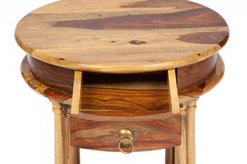 Кофейный стол Бомбей - 1149  палисандр, 45*45*60, натуральный (natural) арт.10049 в Вологде - предосмотр 1
