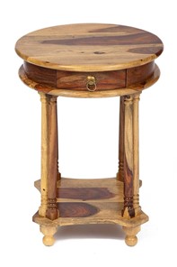 Кофейный стол Бомбей - 1149  палисандр, 45*45*60, натуральный (natural) арт.10049 в Вологде - предосмотр 2