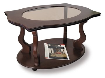 Журнальный стол Берже 3С (темно-коричневый) в Вологде