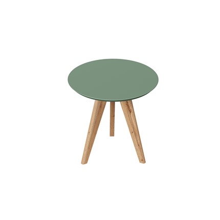 Круглый столик Тип 8 H 400 ЛД.451250.000 (Софт Шафран/Дуб Вотан) в Вологде - изображение