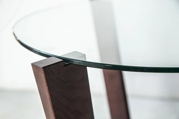 Овальный стол Оникс-6, Венге/Прозрачное стекло в Вологде - предосмотр 4