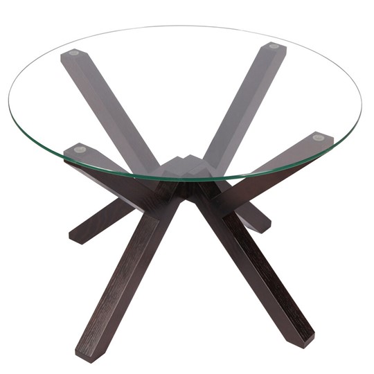 Стеклянный столик Берген-2, венге в Вологде - изображение 1